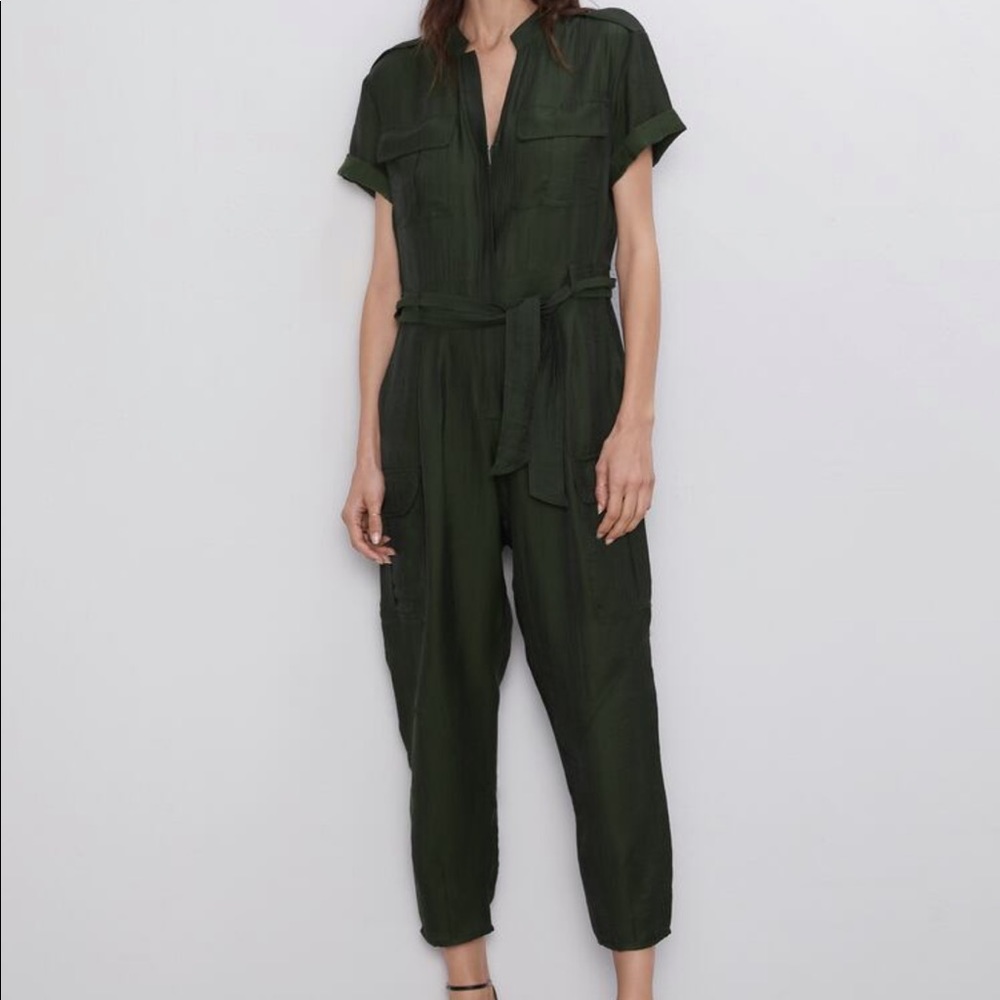 Zara Utility Jumpsuit